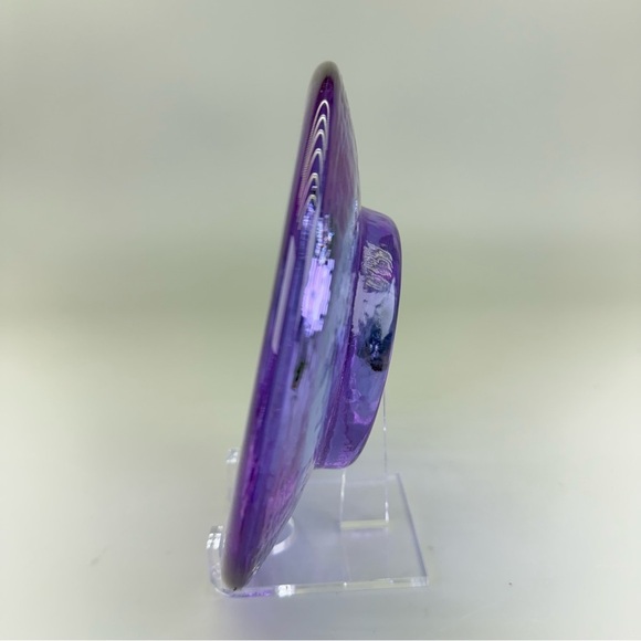 Fire and Light Neodymium Recycled Glass
Wine Bottle Caddy Candle Holder - Picture 10 of 12